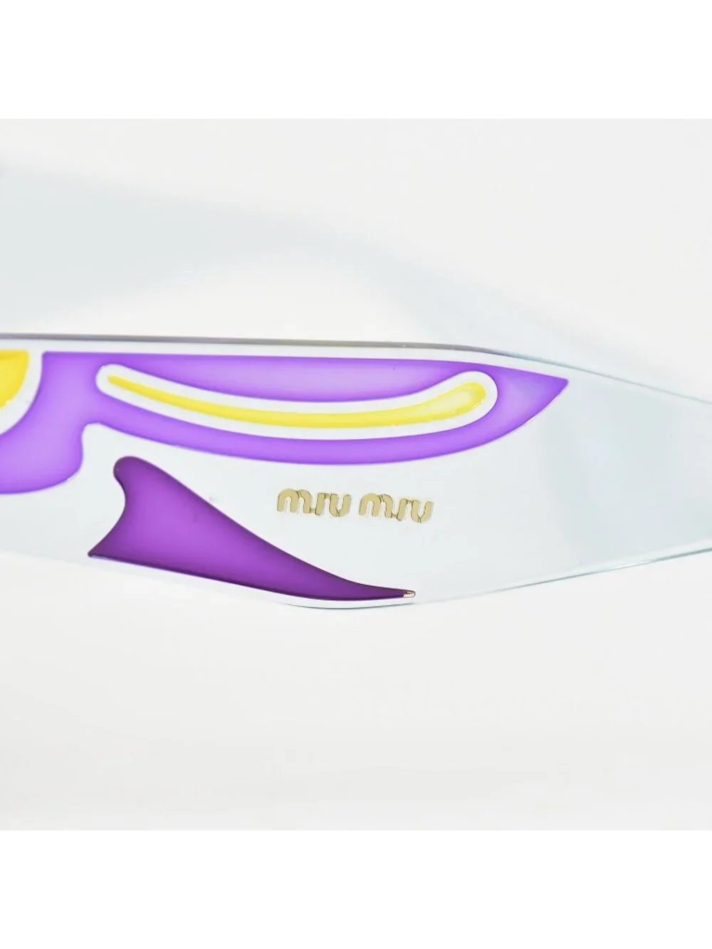 Miu Miu Sunglasses Art Eyewear Acetate Blue Purple Yellow 22